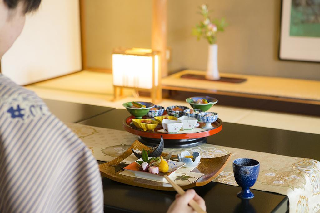 Kasenkyo Izutsuya Hotel Shin'onsen Buitenkant foto